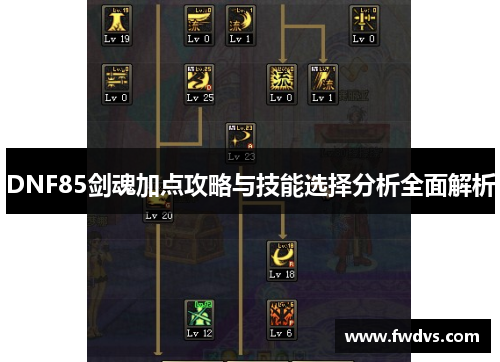 DNF85剑魂加点攻略与技能选择分析全面解析